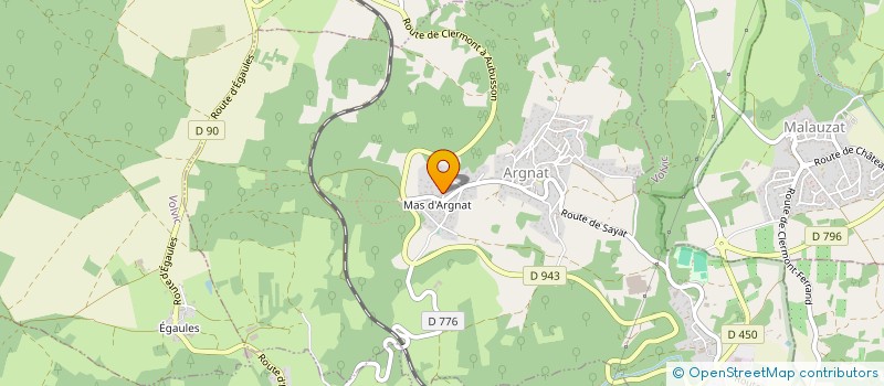 localisation de l'entreprise SARL COUVR TOIT à LES MARTRES-DE-VEYRE