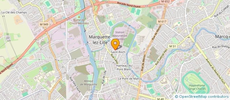 localisation de l'entreprise SARL COVECA à MARQUETTE-LEZ-LILLE