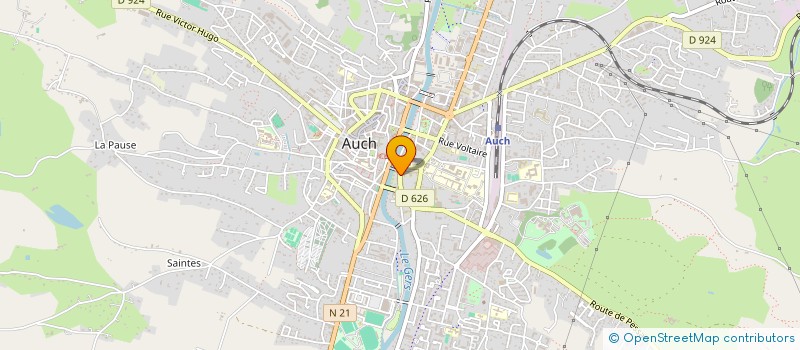 localisation de l'entreprise SARL COXEENNE à AUCH