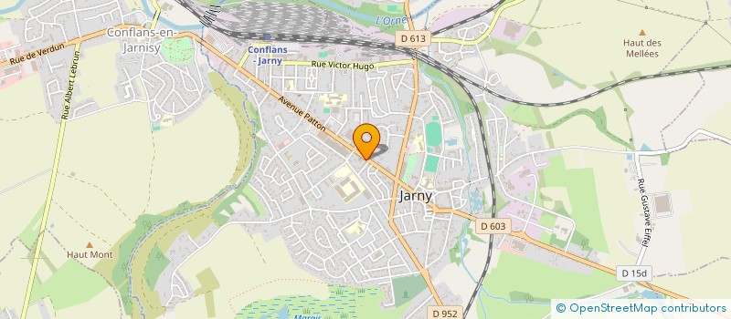 localisation de l'entreprise SARL  COXI COM  JARNY