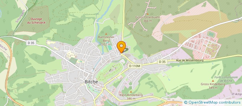 localisation de l'entreprise SARL COXY-NAILS  BITCHE