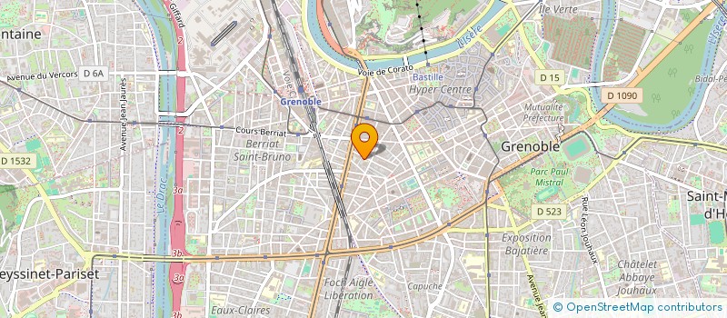 localisation de l'entreprise SARL CPC  GRENOBLE