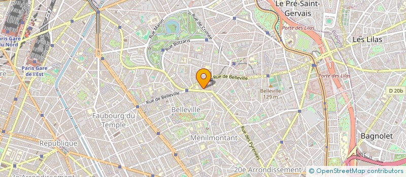 localisation de l'entreprise SARL CPG CLIM  PARIS