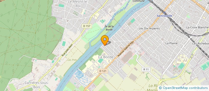 localisation de l'entreprise SARL CPL à MONTESSON