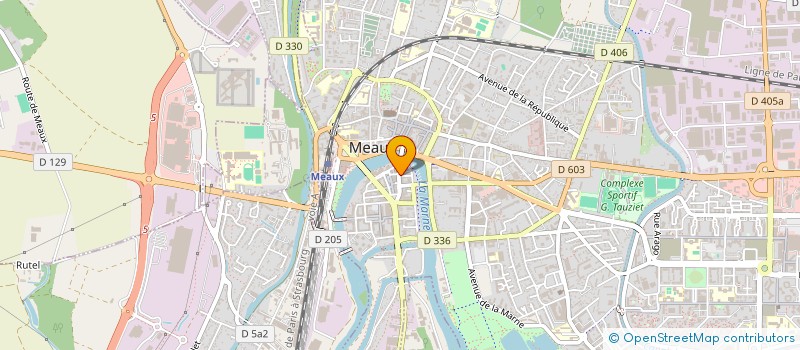 localisation de l'entreprise SARL CPL IMMOBILIER à MEAUX