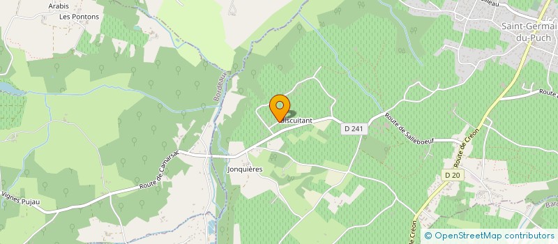 localisation de l'entreprise SARL CPLB  SAINT-GERMAIN-DU-PUCH