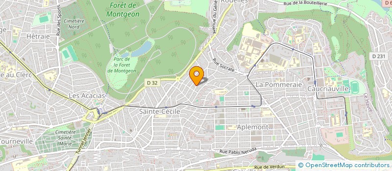 localisation de l'entreprise SARL CPLUS à LE HAVRE