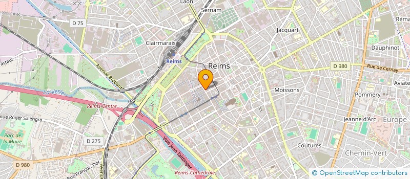 localisation de l'entreprise SARL CPM  REIMS