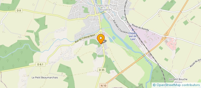 localisation de l'entreprise SARL CPR à VALD'YERRE