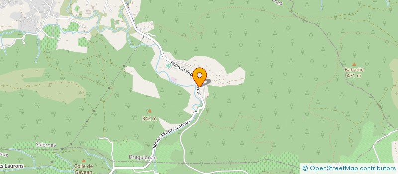 localisation de l'entreprise SARL CPRSF  SALERNES