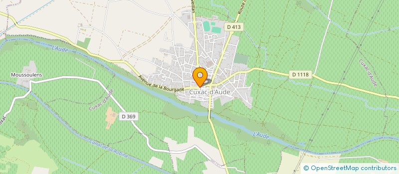 localisation de l'entreprise SARL CRAPELLA à CUXAC-D'AUDE