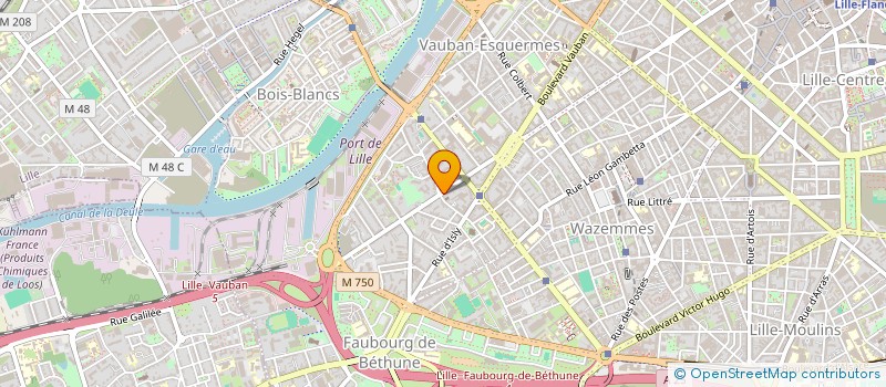 localisation de l'entreprise SARL CRAPOUCHENETTE à LILLE