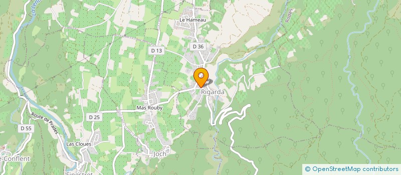 localisation de l'entreprise SARL CRASTES à RIGARDA