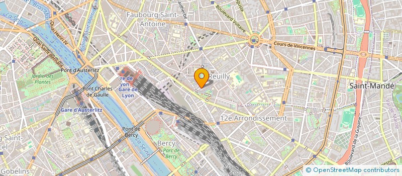 localisation de l'entreprise SARL CRB à PARIS
