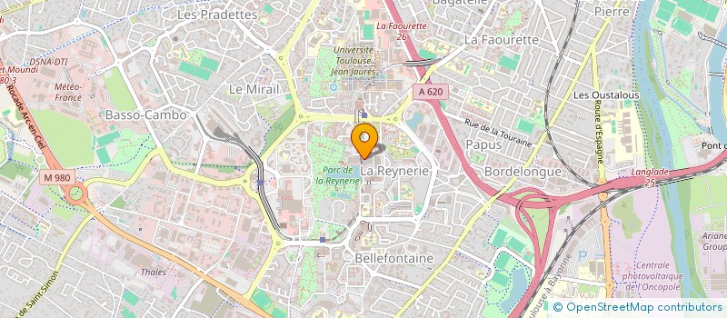 localisation de l'entreprise SARL CRB  TOULOUSE