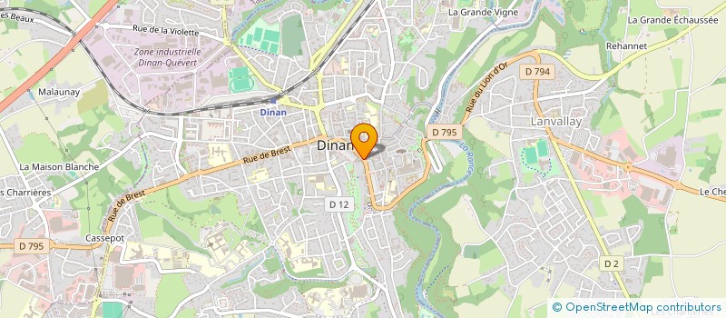 localisation de l'entreprise SARL CRBO à DINAN