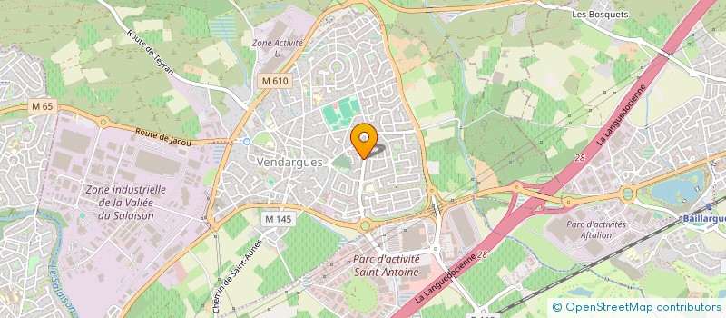 localisation de l'entreprise SARL CRDI à VENDARGUES