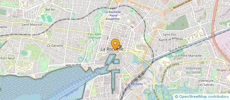 localisation de l'entreprise SARL CREA-CADRE 17  LA ROCHELLE