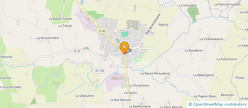 localisation de l'entreprise SARL CREA TIF MANU  BAIS