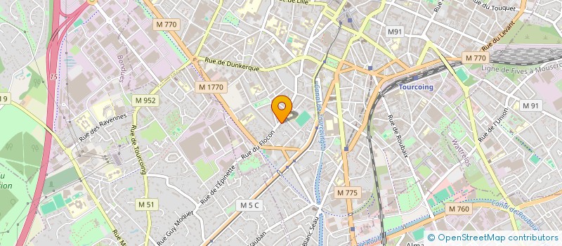 localisation de l'entreprise SARL CREADOC à TOURCOING