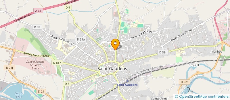 localisation de l'entreprise SARL CREAL à SAINT-GAUDENS