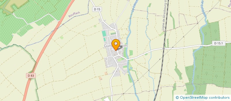 localisation de l'entreprise SARL CREALL  MUNWILLER