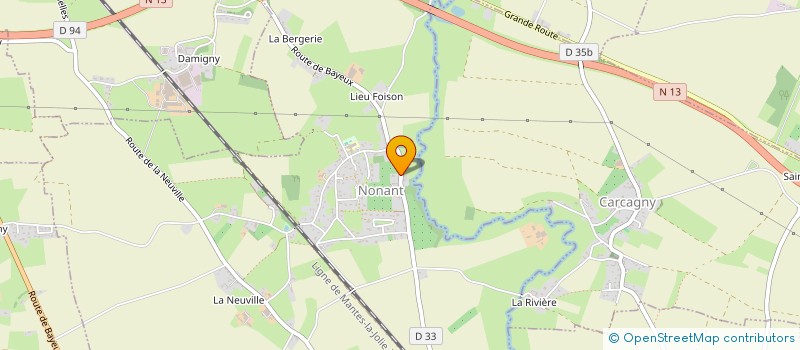 localisation de l'entreprise SARL CREASTYL  SAINT-MARTIN-DES-ENTREES