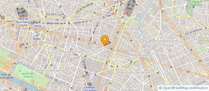 localisation de l'entreprise SARL CREATIONS CARINE  PARIS