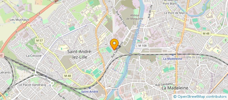 localisation de l'entreprise SARL CREATIONS DE SAINT ANDRE à SAINT-ANDRE-LEZ-LILLE