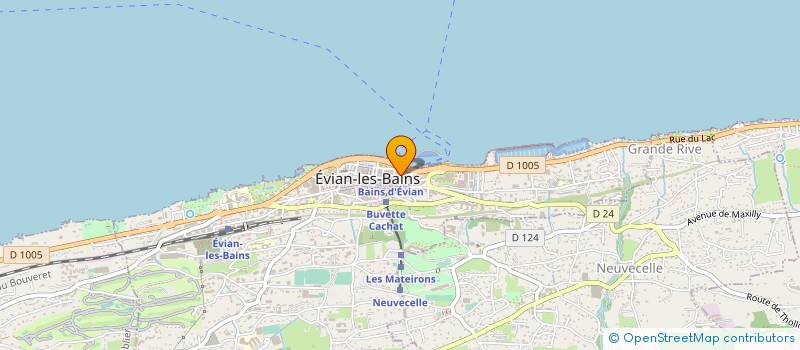 localisation de l'entreprise SARL CRECHES THIBONOME à EVIAN-LES-BAINS