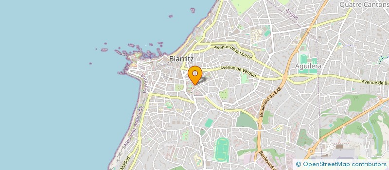 localisation de l'entreprise SARL CREPACK à BIARRITZ
