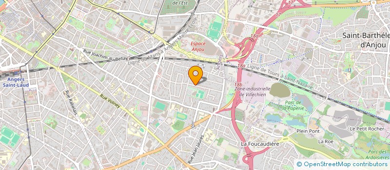 localisation de l'entreprise SARL CREPATOLL à ANGERS