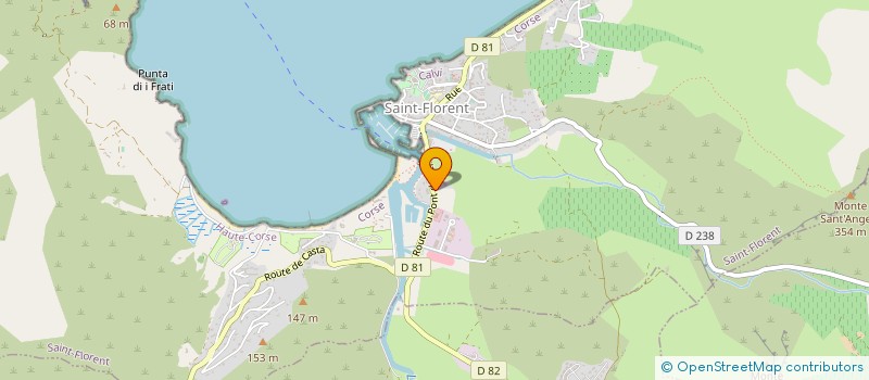 localisation de l'entreprise SARL CREPERIE BENVENUTI à SAINT FLORENT