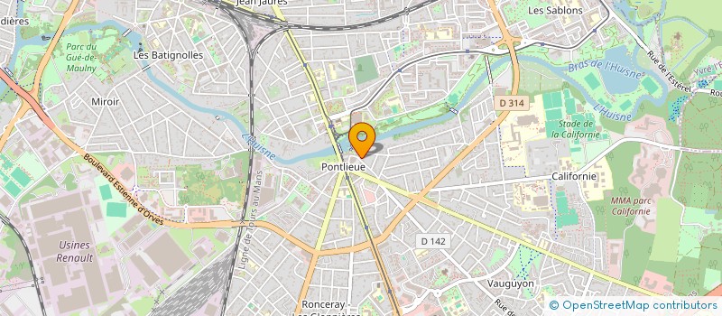 localisation de l'entreprise SARL CRERAH MAINE à LE MANS