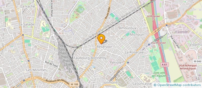 localisation de l'entreprise SARL CRETE à TOULOUSE