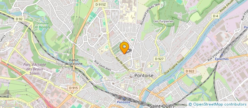 localisation de l'entreprise SARL CRIMEE EXOTIQUE  PONTOISE