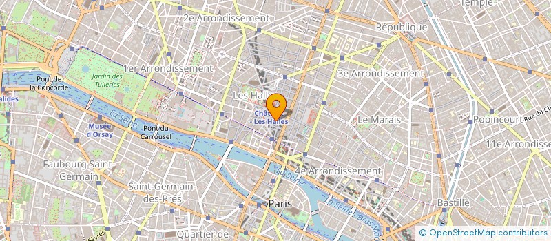 localisation de l'entreprise SARL CRISDIF FIRST FLOOR à PARIS