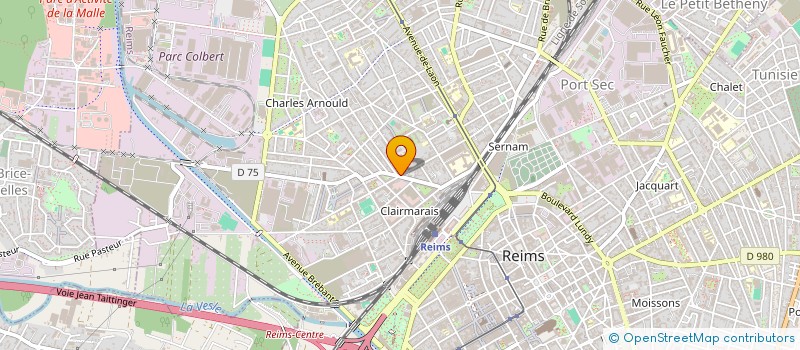 localisation de l'entreprise SARL CRISTALFACADE+ à REIMS