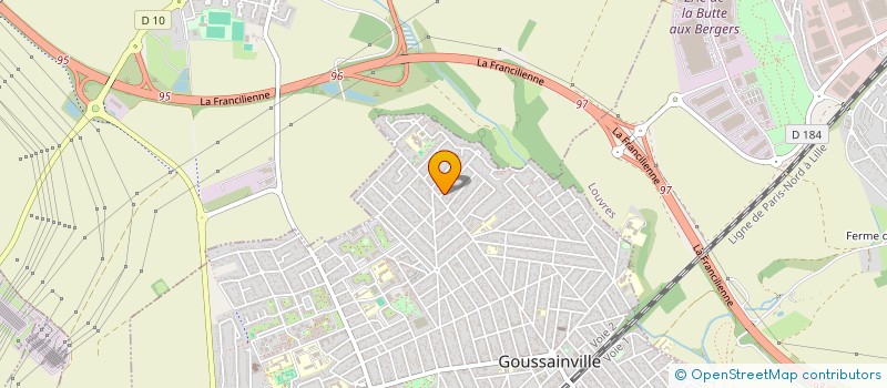 localisation de l'entreprise SARL CRM  GOUSSAINVILLE