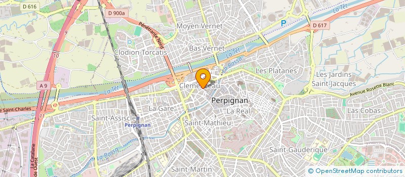 localisation de l'entreprise SARL CROCK'N DISE  PERPIGNAN