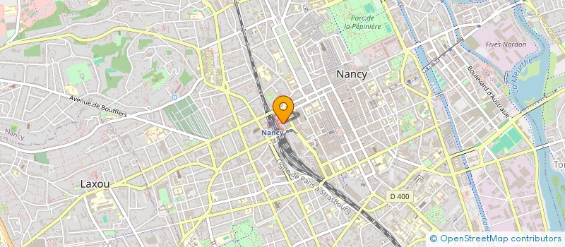localisation de l'entreprise SARL CROIX BLANCHE à NANCY