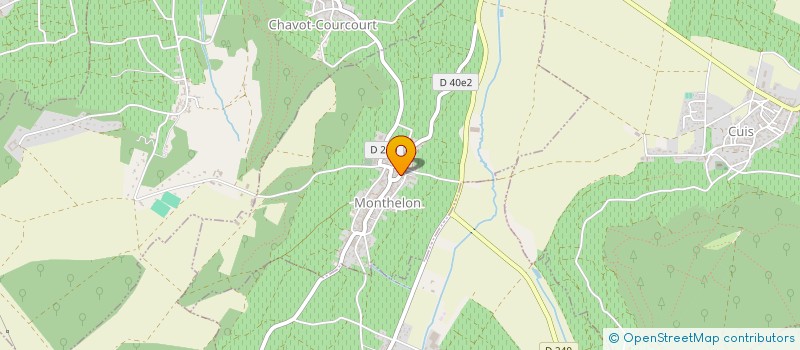 localisation de l'entreprise SARL CROM à MONTHELON
