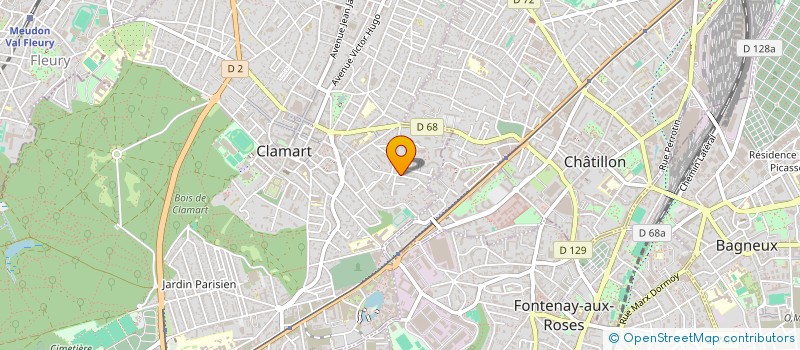 localisation de l'entreprise SARL CRONIMMO  CLAMART