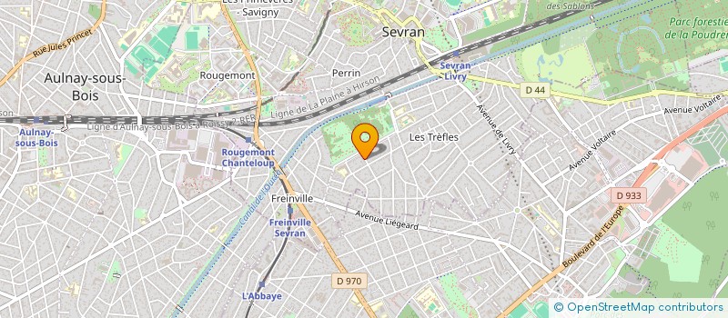 localisation de l'entreprise SARL CRONO-BAT à SEVRAN