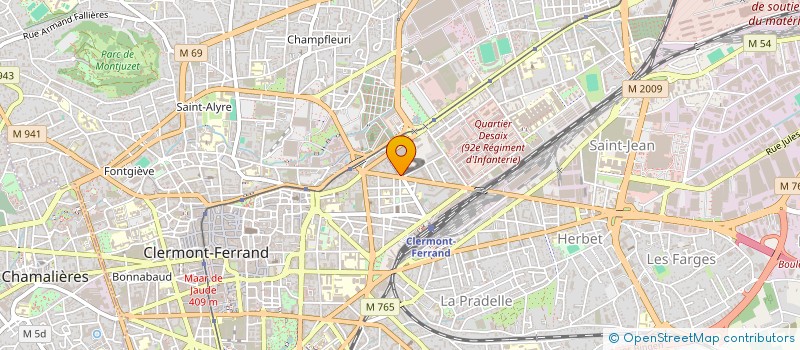 localisation de l'entreprise SARL CROSS MAN à CLERMONT-FERRAND