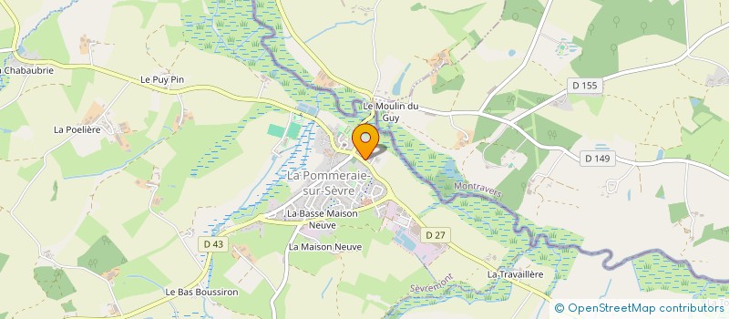 localisation de l'entreprise SARL CROUE  SEVREMONT