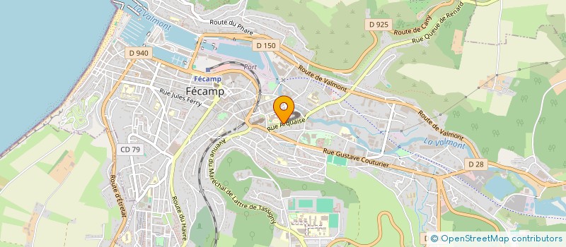 localisation de l'entreprise SARL CRP  FECAMP