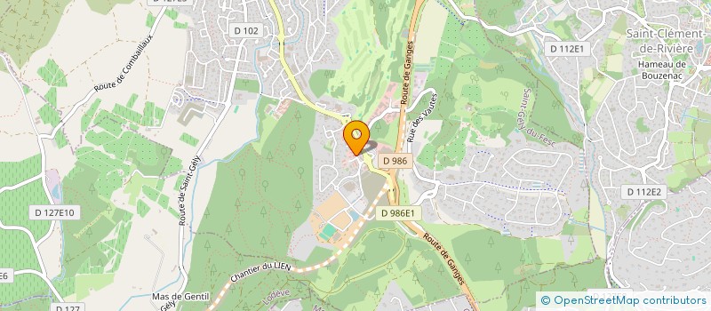 localisation de l'entreprise SARL CRYOTEC à LUNEL-VIEL