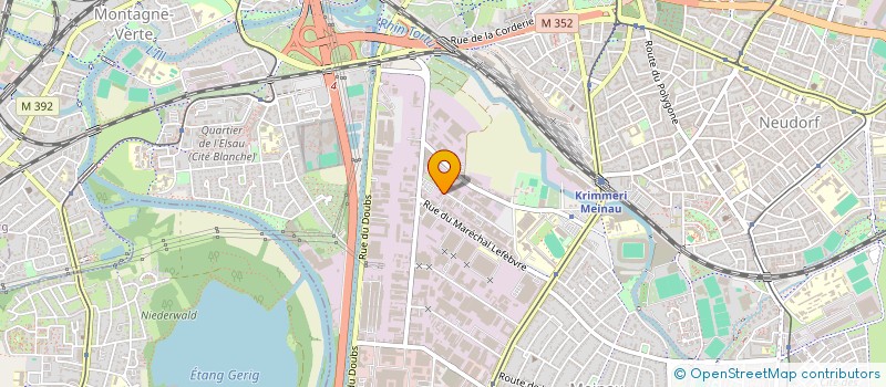 localisation de l'entreprise SARL CS BATIMENT à STRASBOURG