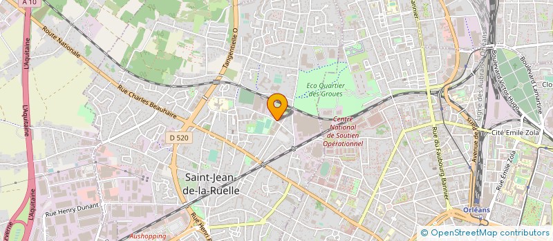 localisation de l'entreprise SARL CSEIP DONCIEUX à SAINT-JEAN-DE-LA-RUELLE